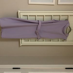 Ann Taylor light purple belted dress.